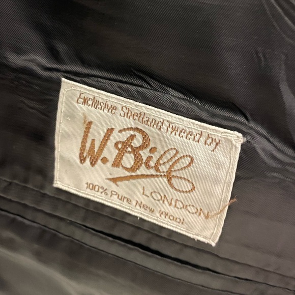 Vintage Miller Brothers W. Bill Tweed Sport Coat 43 Extra Long 43XL - Picture 4 of 6